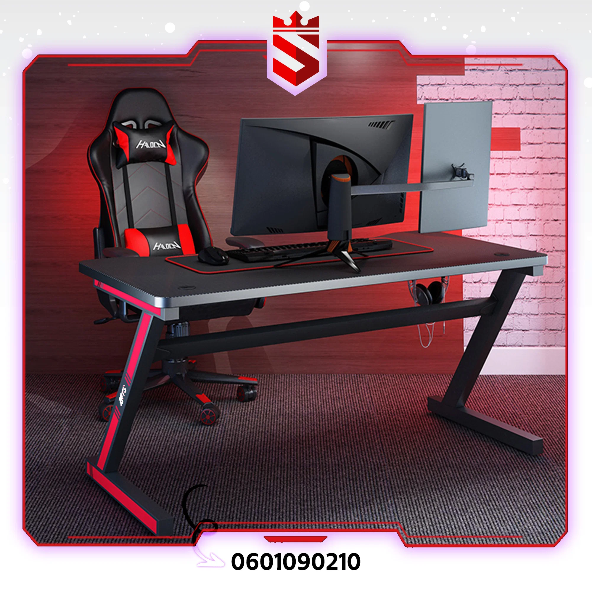 2000_6248eab031aff Table GAMING d'ordinateur - ZRYS – Image 1